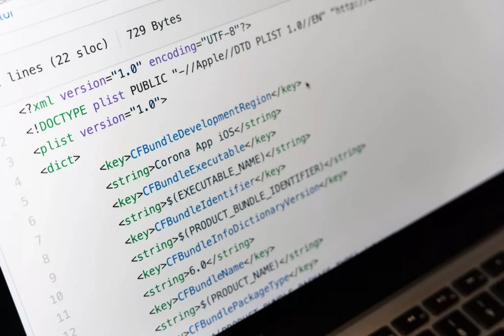 Пример XML-карты сайта в браузере после настройки плагина